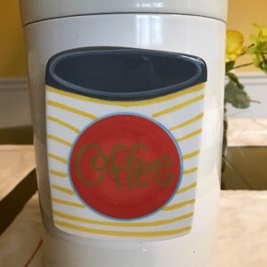 Happy Everything Canister with Coffee attachment.